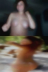 Massage woman nude man